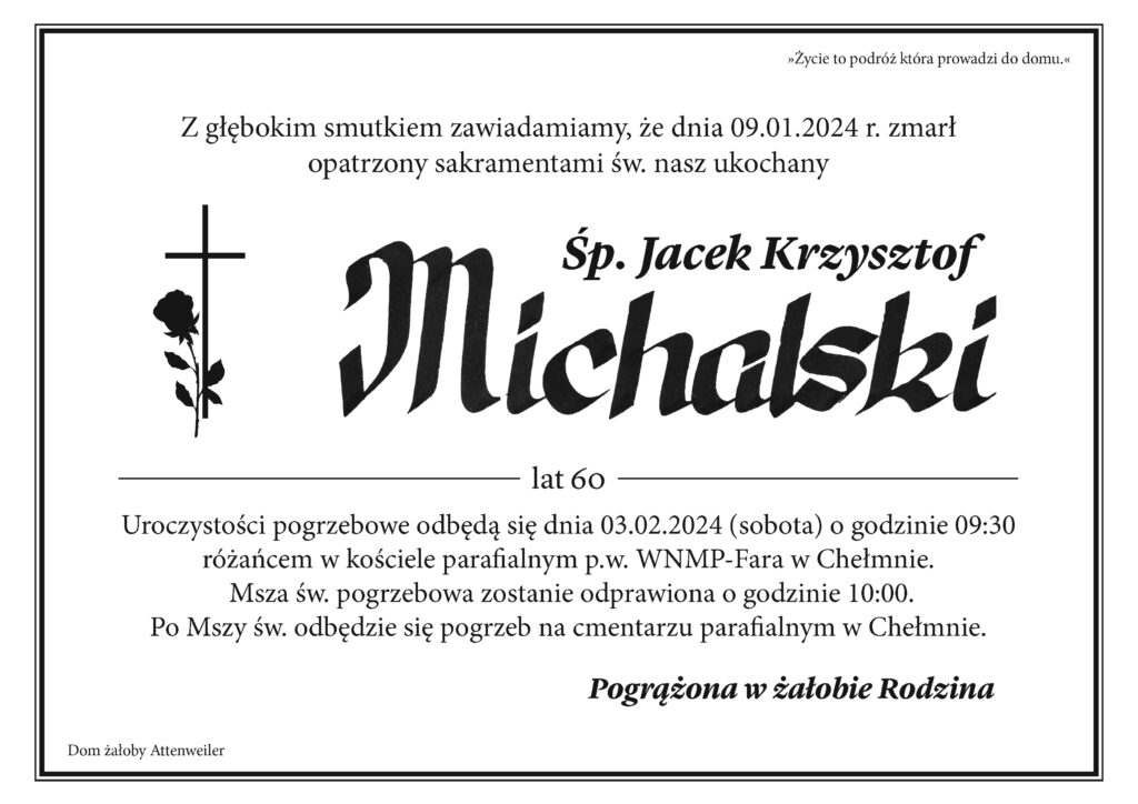 Jacek Krzysztof Michalski